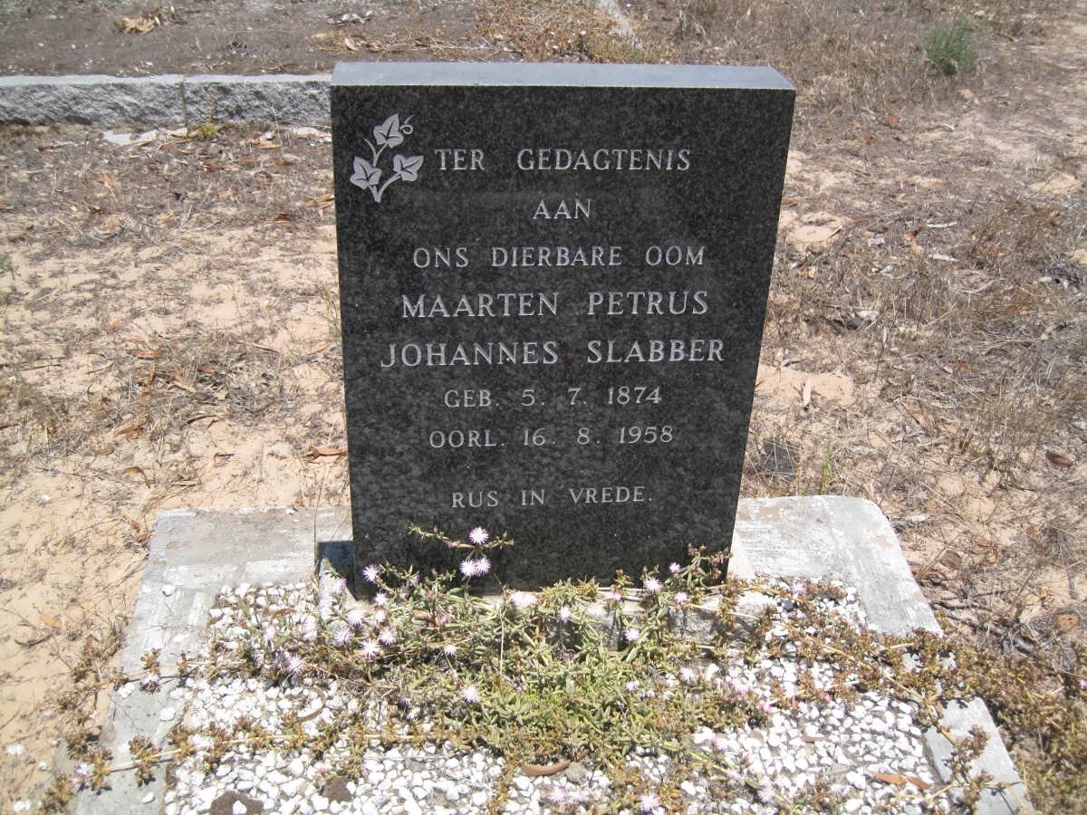 SLABBER Maarten Petrus Johannes 1874-1958