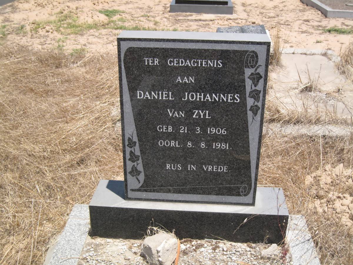 ZYL Daniël Johannes, van 1906-1981