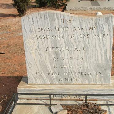HUISAMEN Gideon A.G. 1940-1979