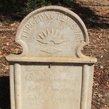 BACHMANN Louisa G.H. 1939-1939