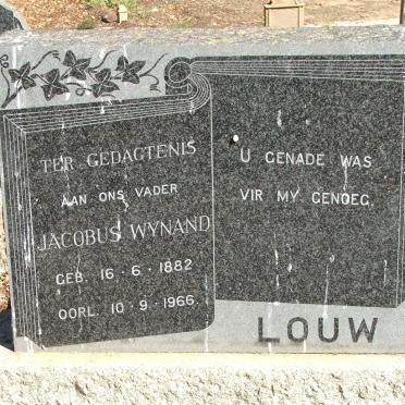 LOUW Jacobus Wynand 1882-1966