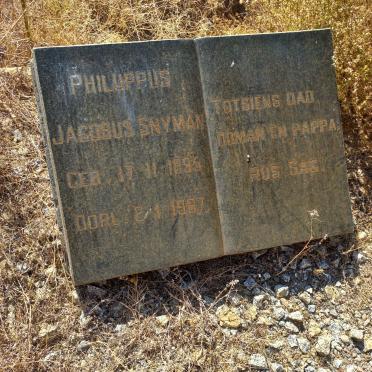 SNYMAN Philuppus Jacobus 1895-1967