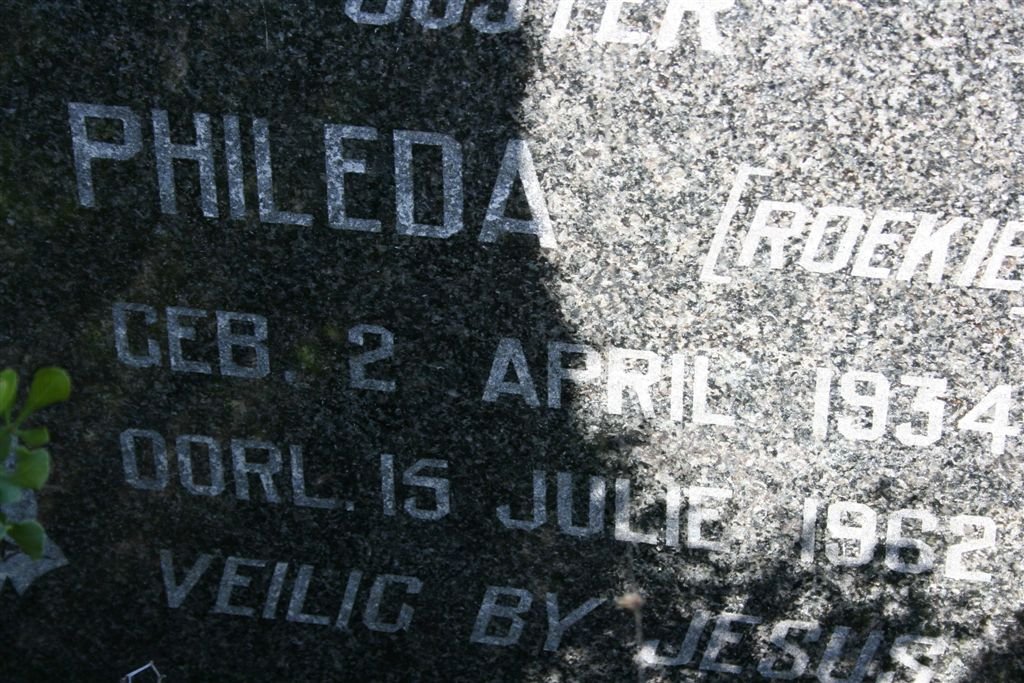 ? Phileda 1934-1962