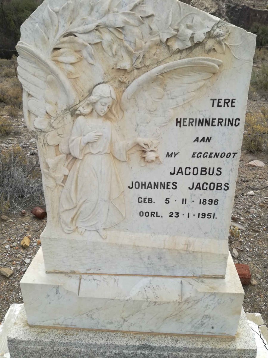 JACOBS Jacobus Johannes 1896-1951