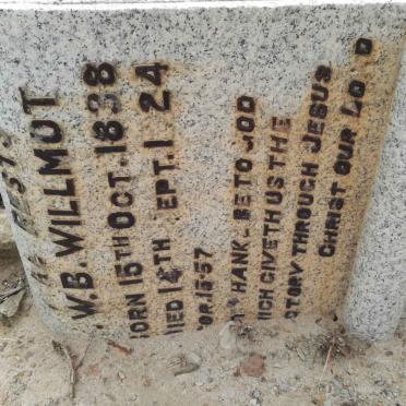 WILLMOT ?.W.B. 1838-1924