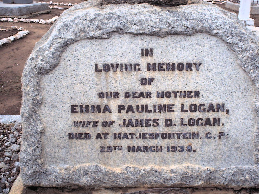 LOGAN Emma Pauline -1938