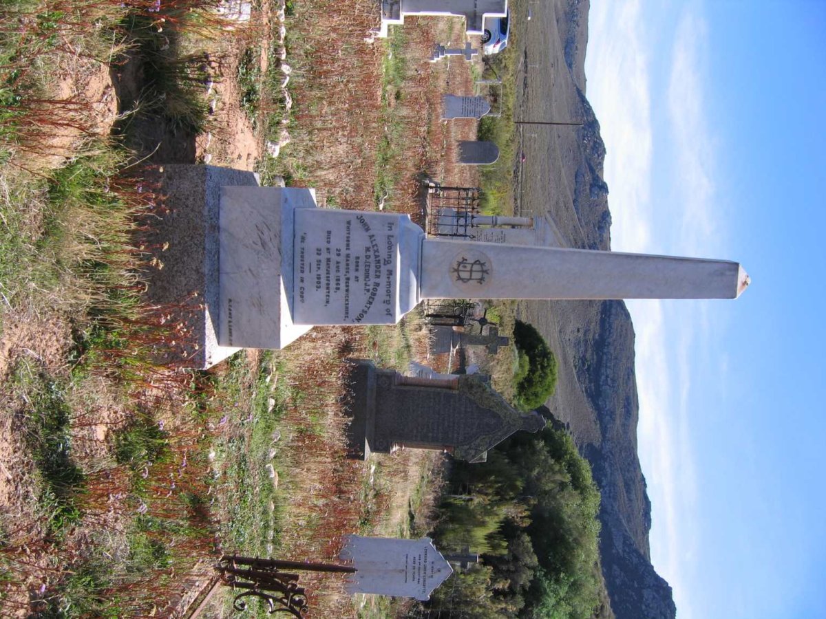 ROBERTSON John Alexander 1868-1903