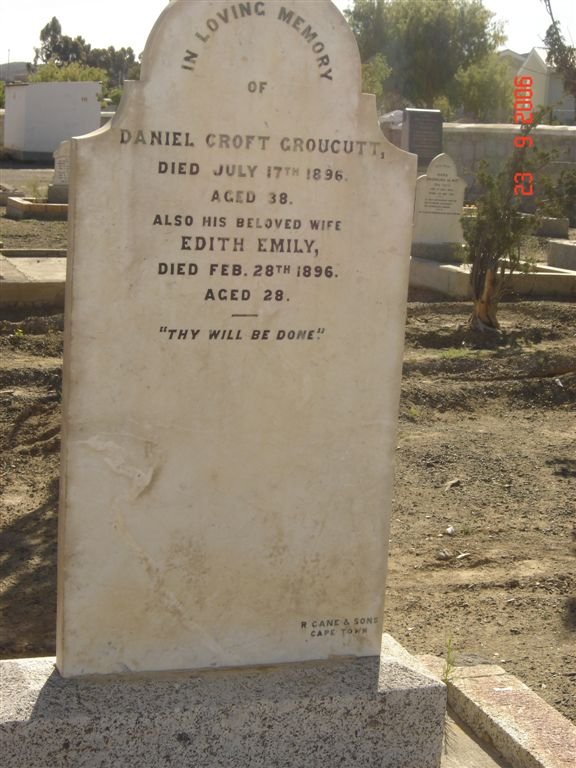 GROUCUTT Daniel Croft -1896 &amp; Edith Emily -1896