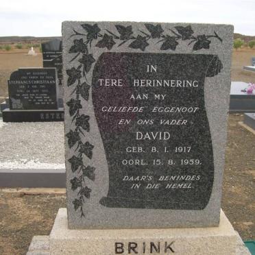 BRINK David 1917-1959