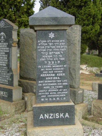 ANZISKA Abraham Azer -1942