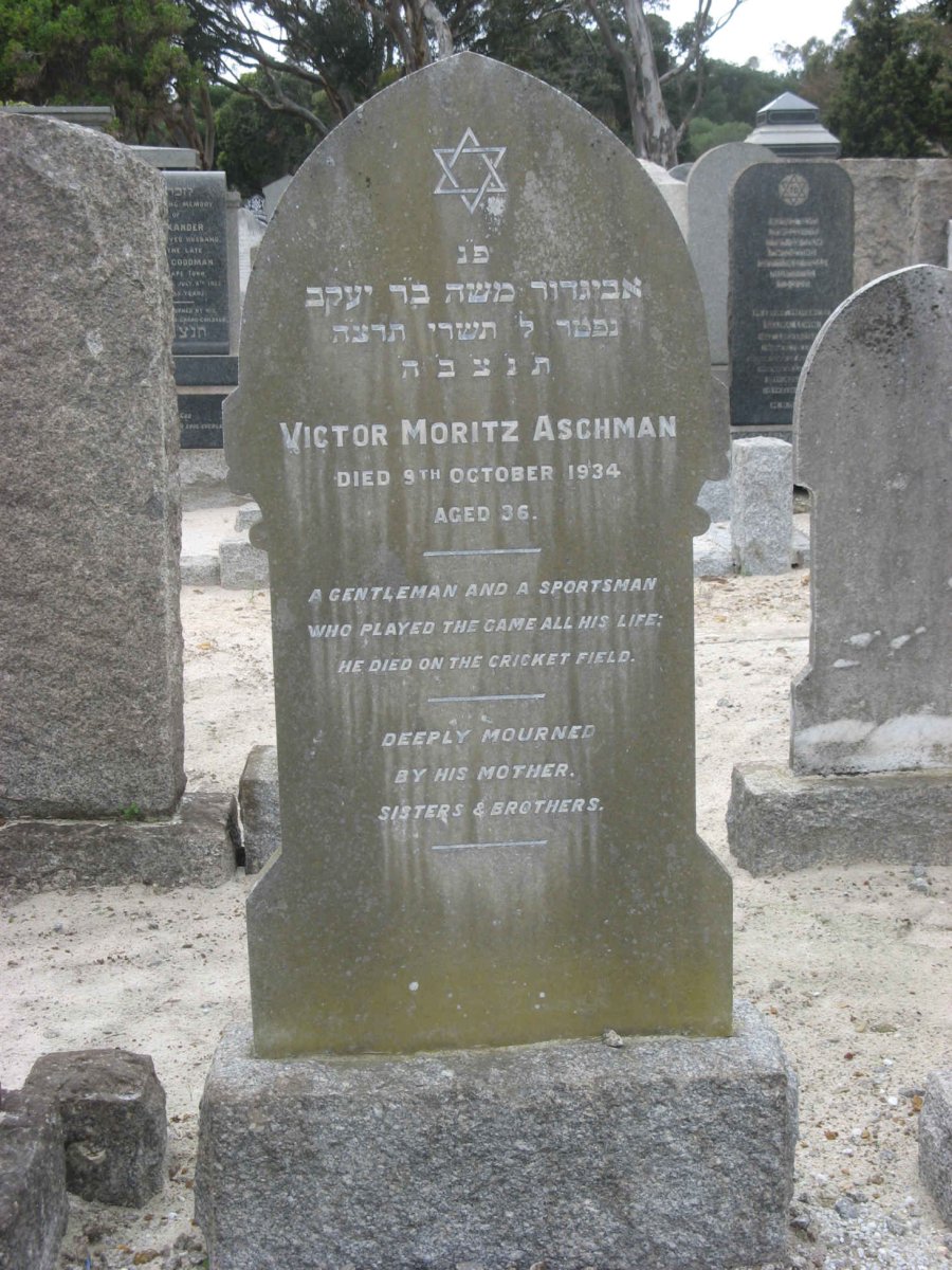 ASCHMAN Victor Moritz -1934