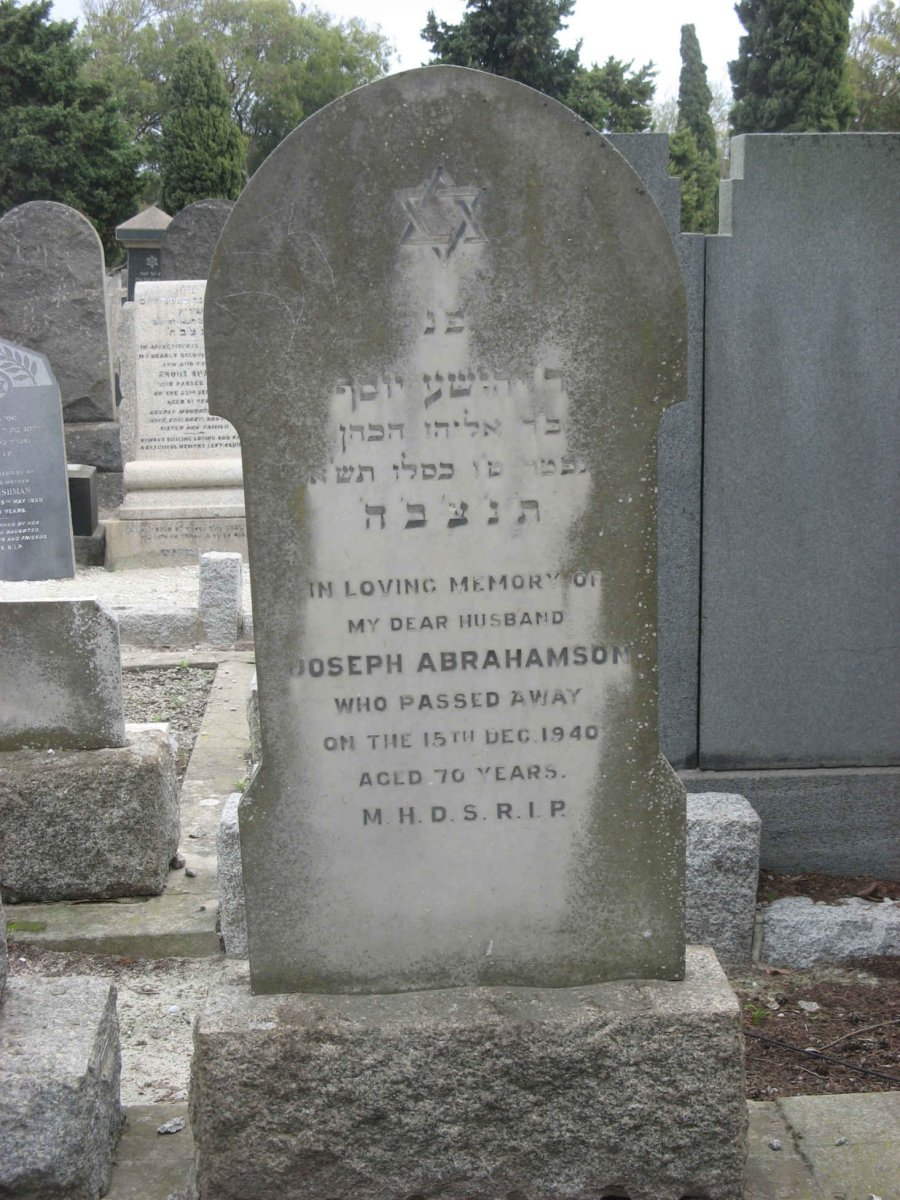 ABRAHAMSON Joseph -1940
