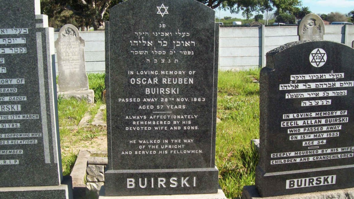 BUIRSKI Oscar Reuben -1963 