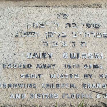 BUIRSKI Daisy -1962