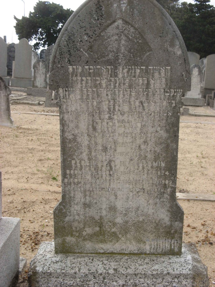 BENJAMIN Percival A.H. 1874-1909