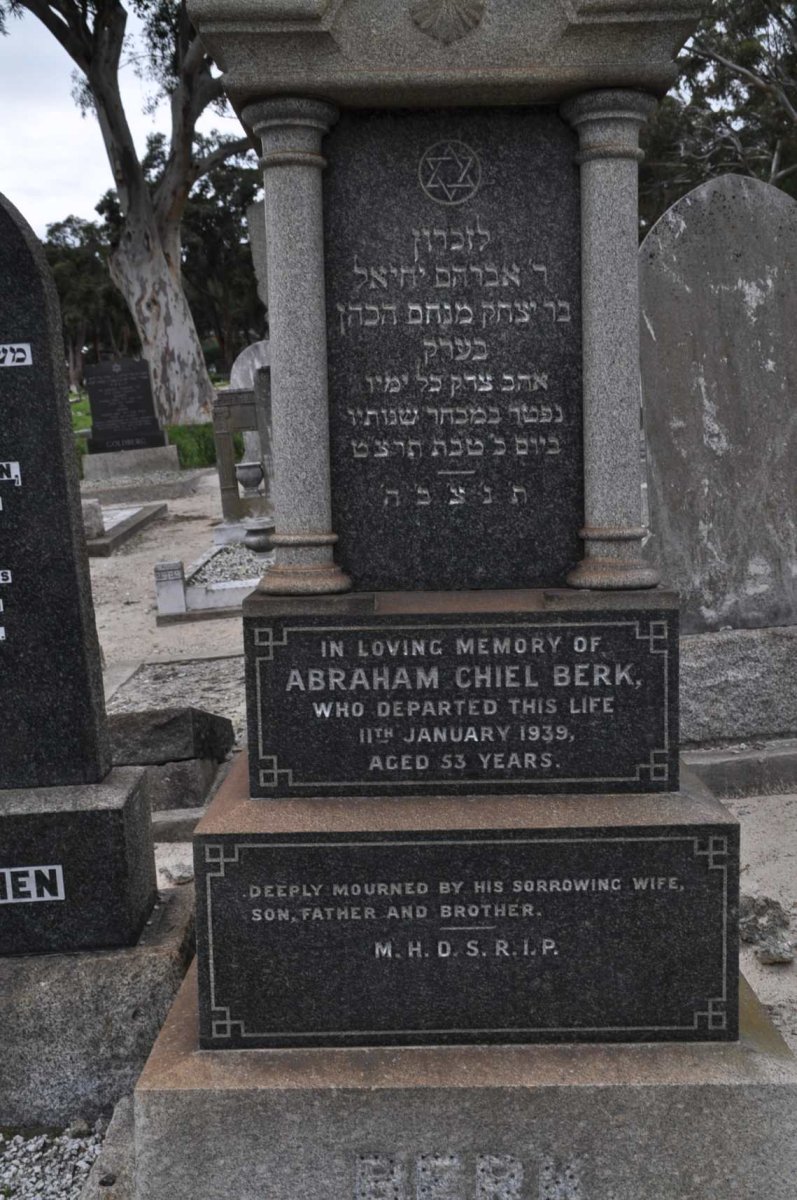 BERK Abraham Chiel -1939
