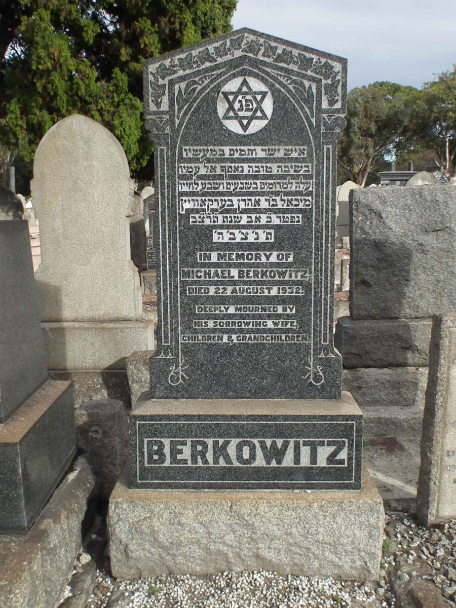 BERKOWITZ Michael -1932