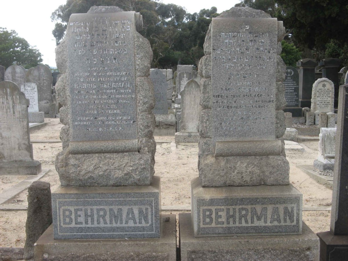 BEHRMAN Harris -1923 &amp; Dora -1915