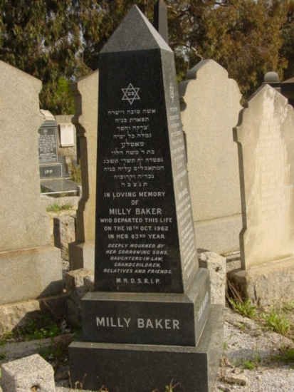 BAKER Milly -1962