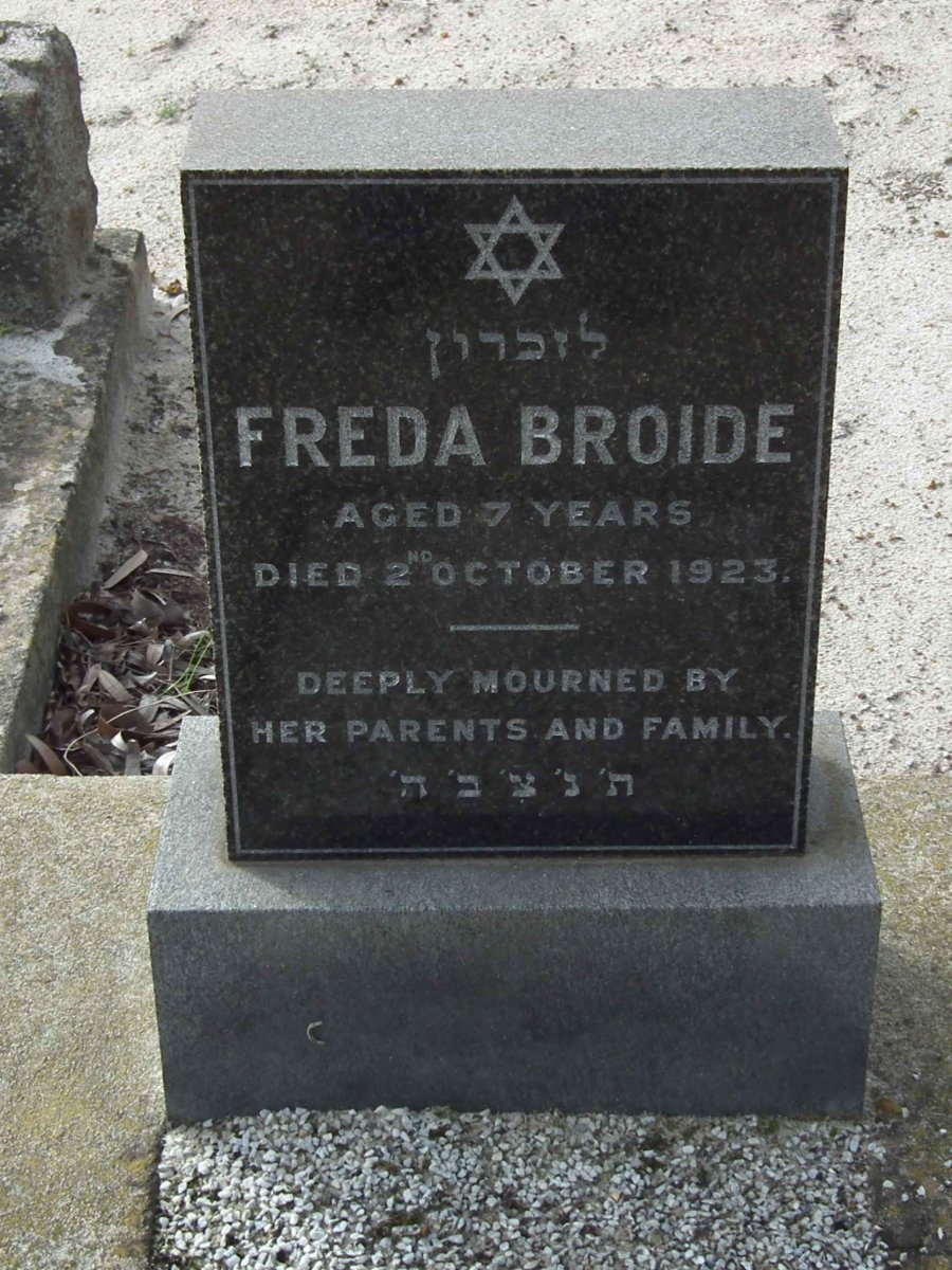 BROIDE Freda -1923
