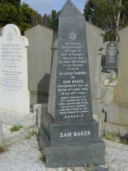 BAKER Sam -1944