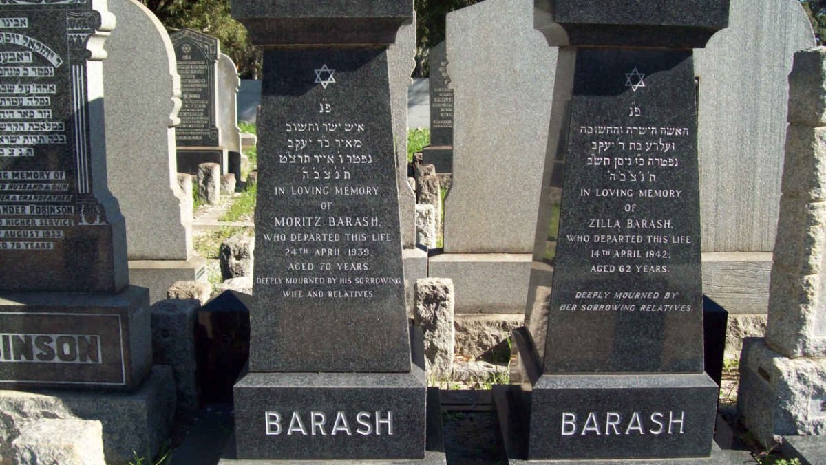 BARASH Moritz  -1939 :: BARASH Zilla -1942
