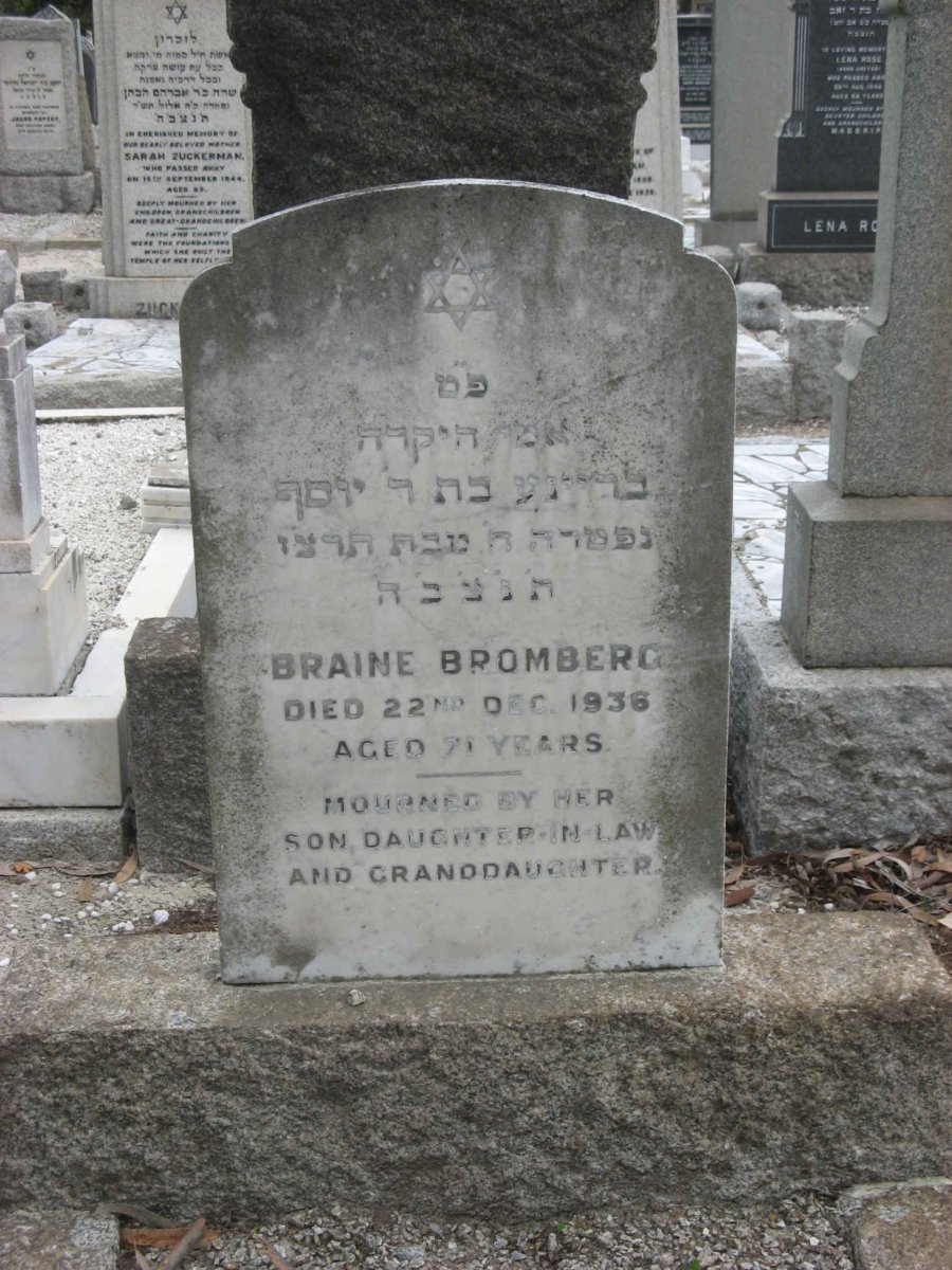 BROMBERG Braine -1936