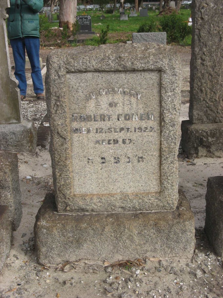 COHEN Robert -1927
