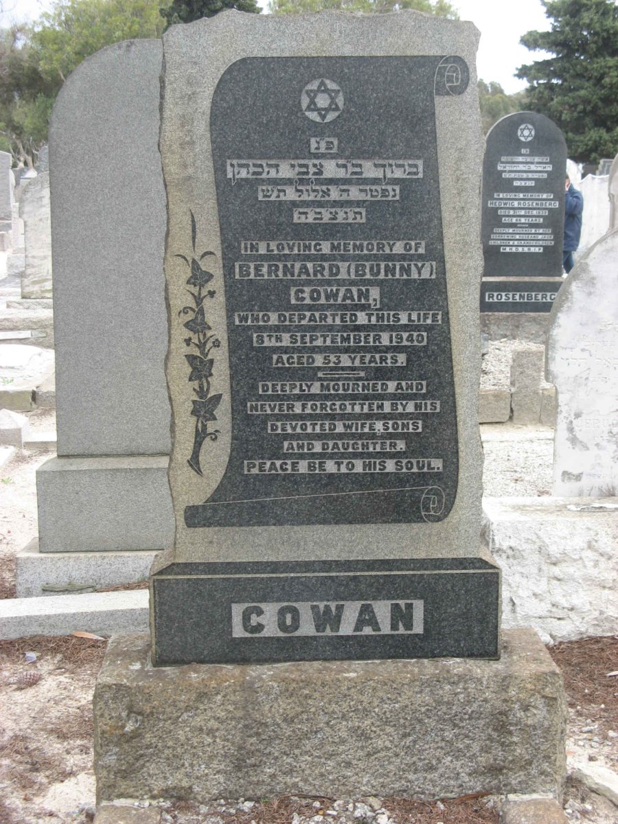 COWAN Bernard -1940