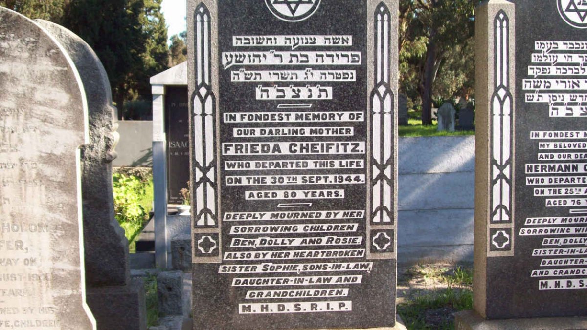 CHEIFITZ Frieda -1944 