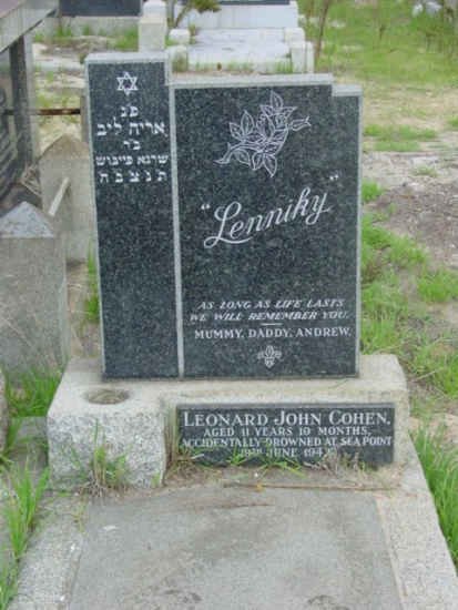 COHEN Leonard John -1942