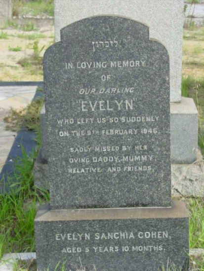COHEN Evelyn Sanchia -1946