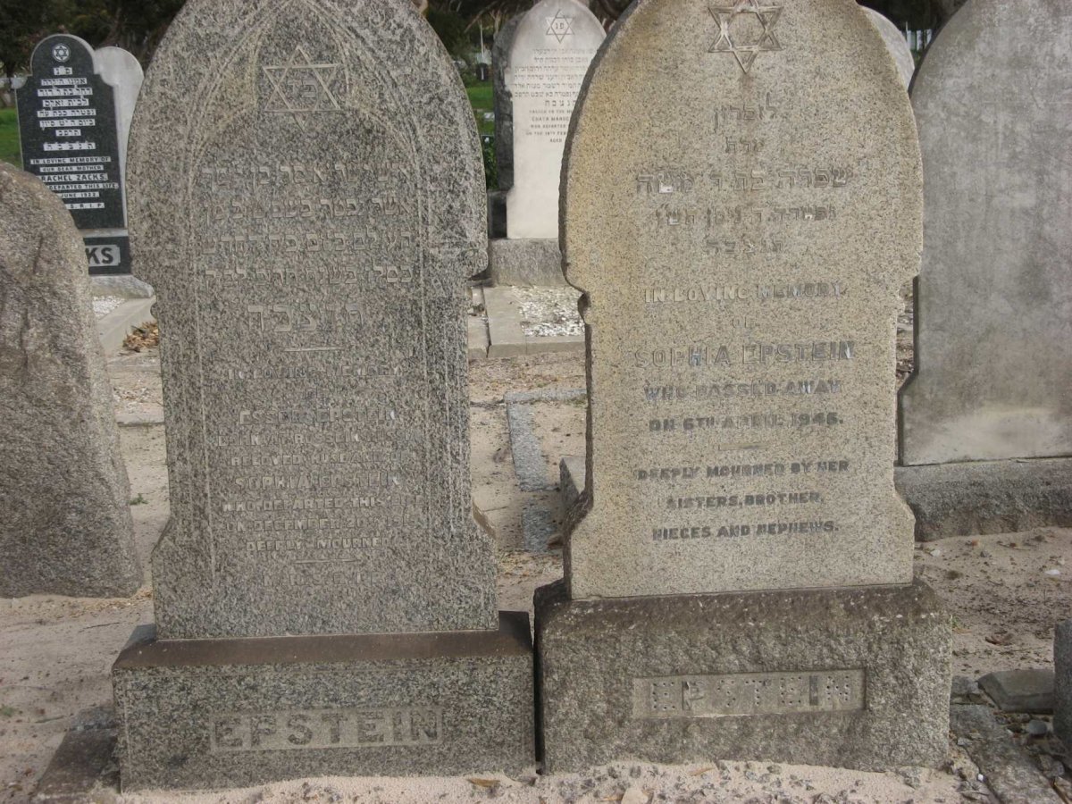 EPSTEIN Essor -1919 &amp; Sophia -1946