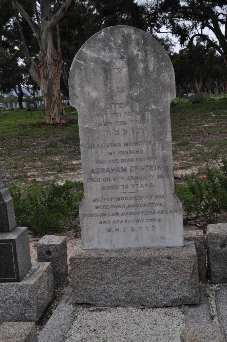 EPSTEIN Abraham -1941