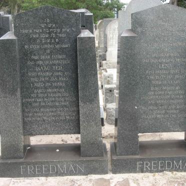 FREEDMAN Isaac Ted -1943 & Lena -1940