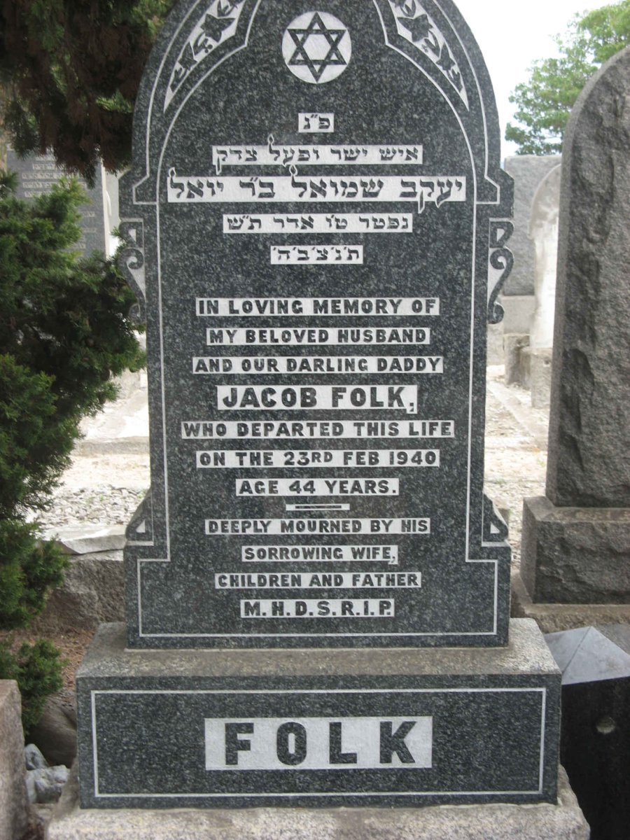FOLK Jacob -1940