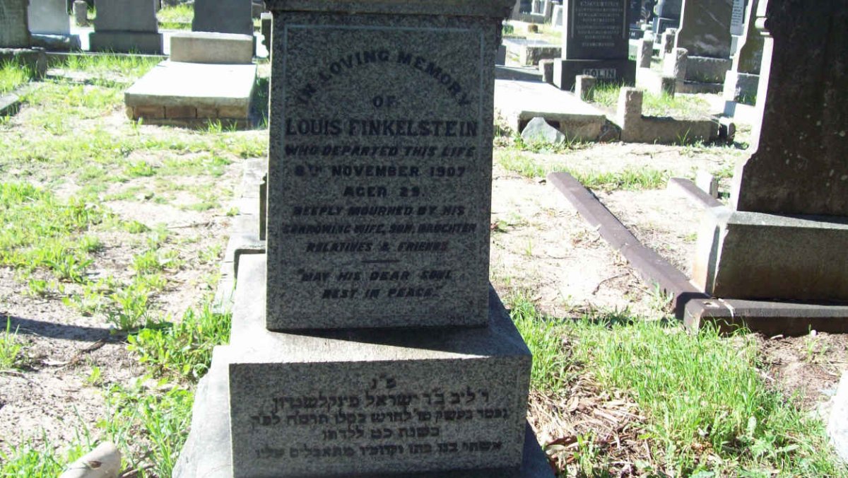 FINKELSTEIN Louis  -1907 