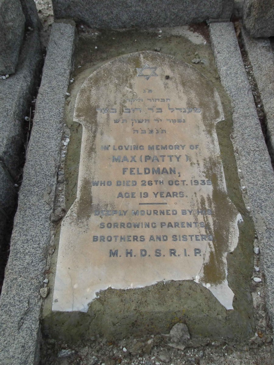 FELDMAN Max -1939