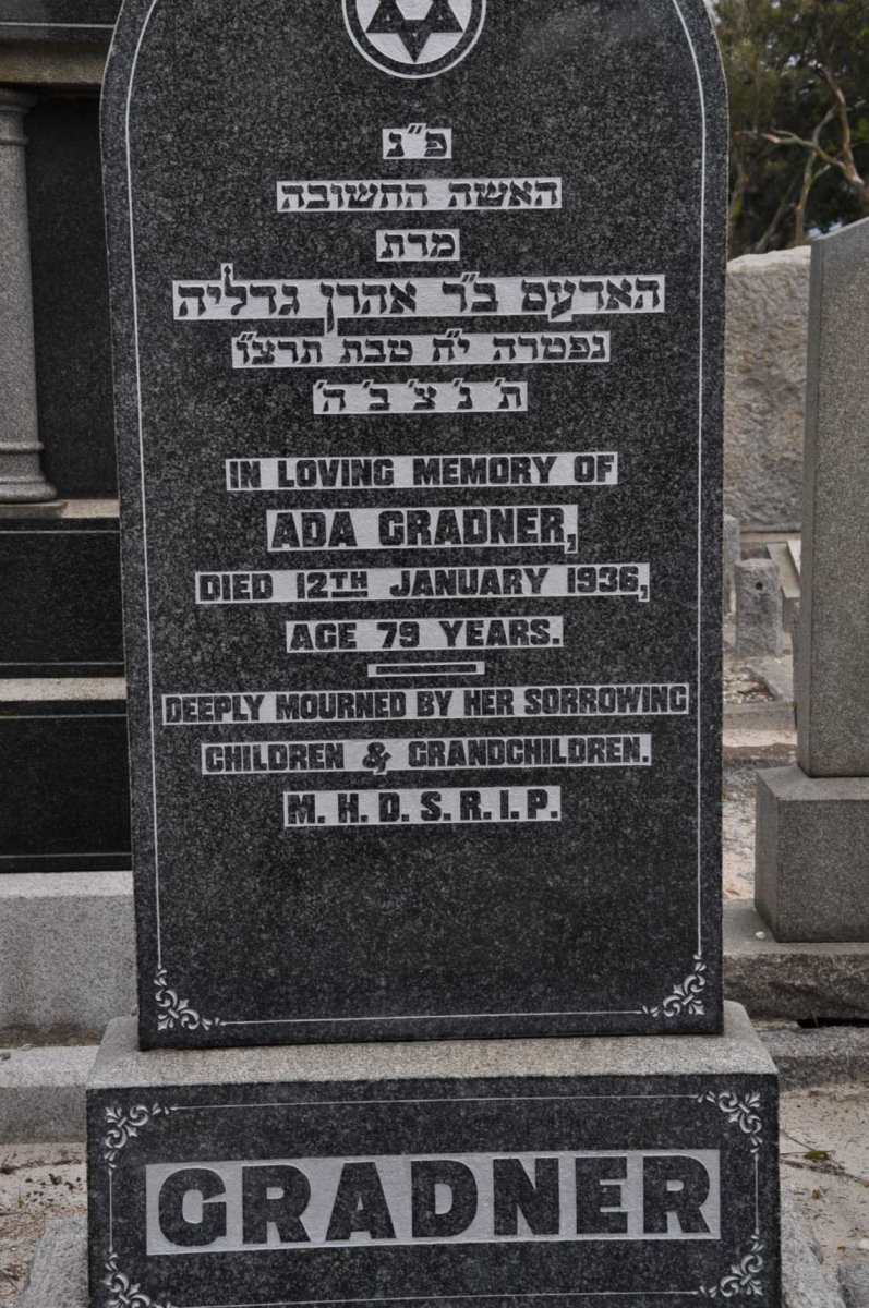 GRADNER Ada -1936