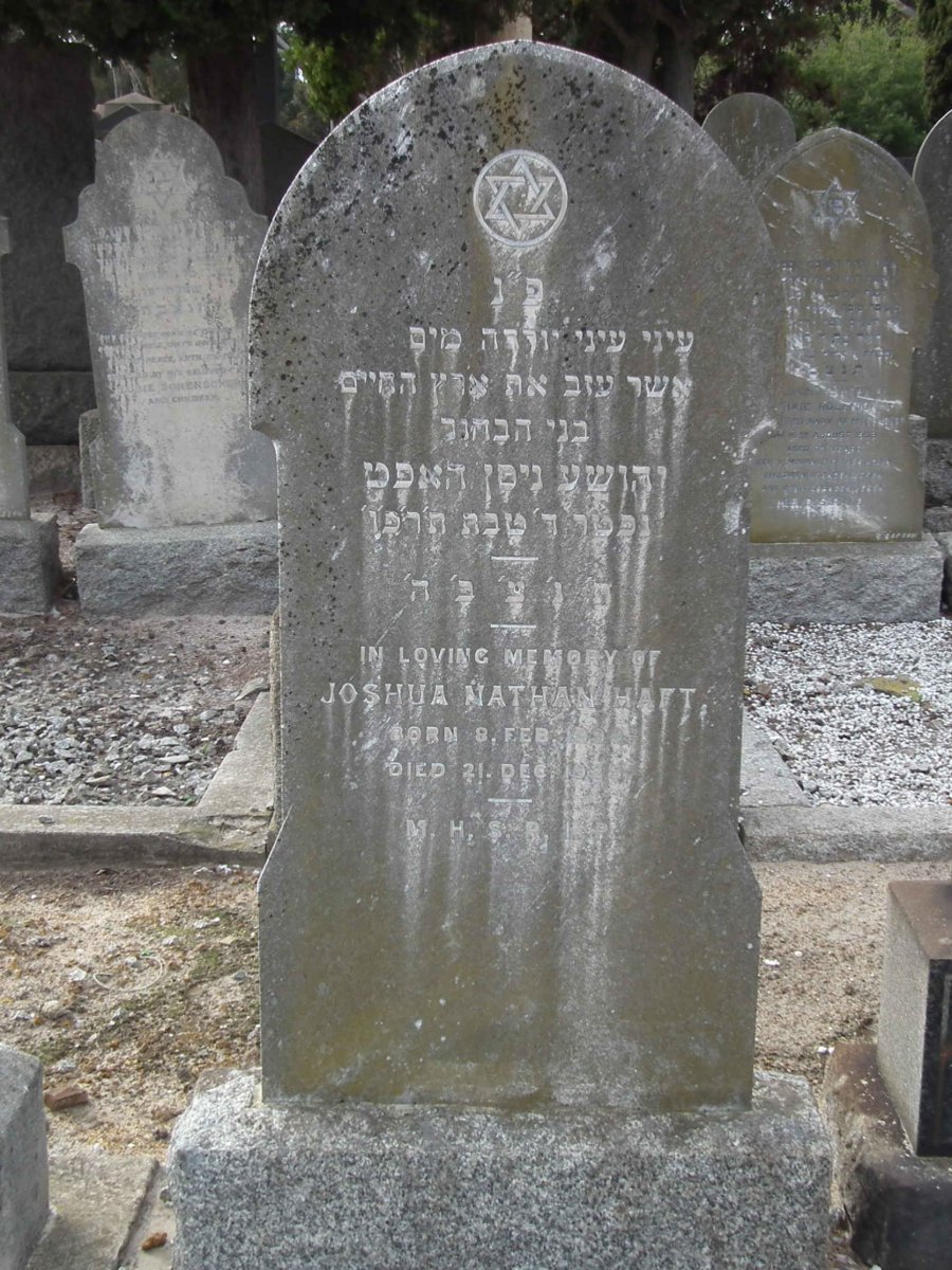 HAFT Joshua Nathan 1899-1925