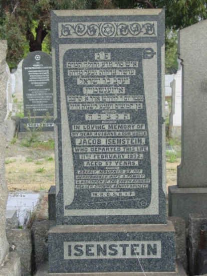 ISENSTEIN Jacob -1932
