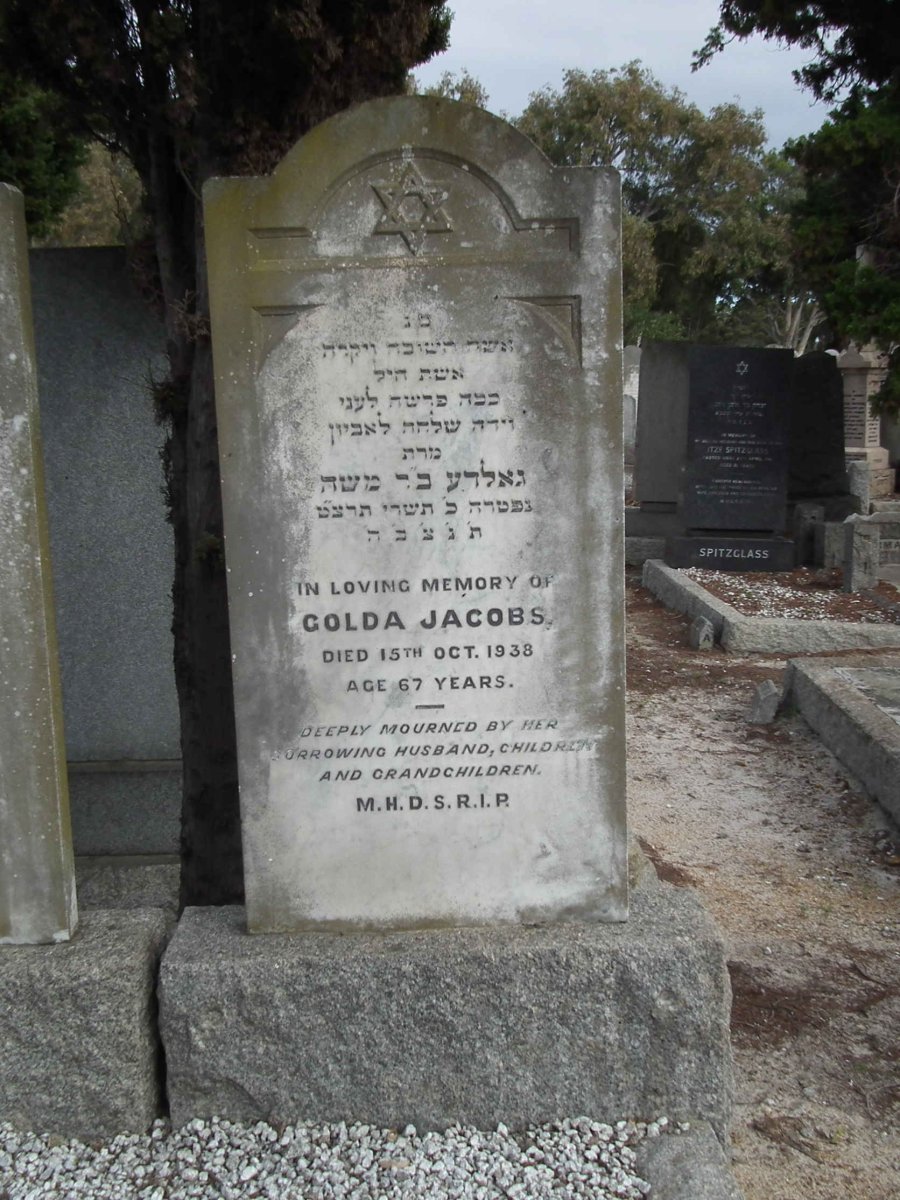 JACOBS Golda -1938