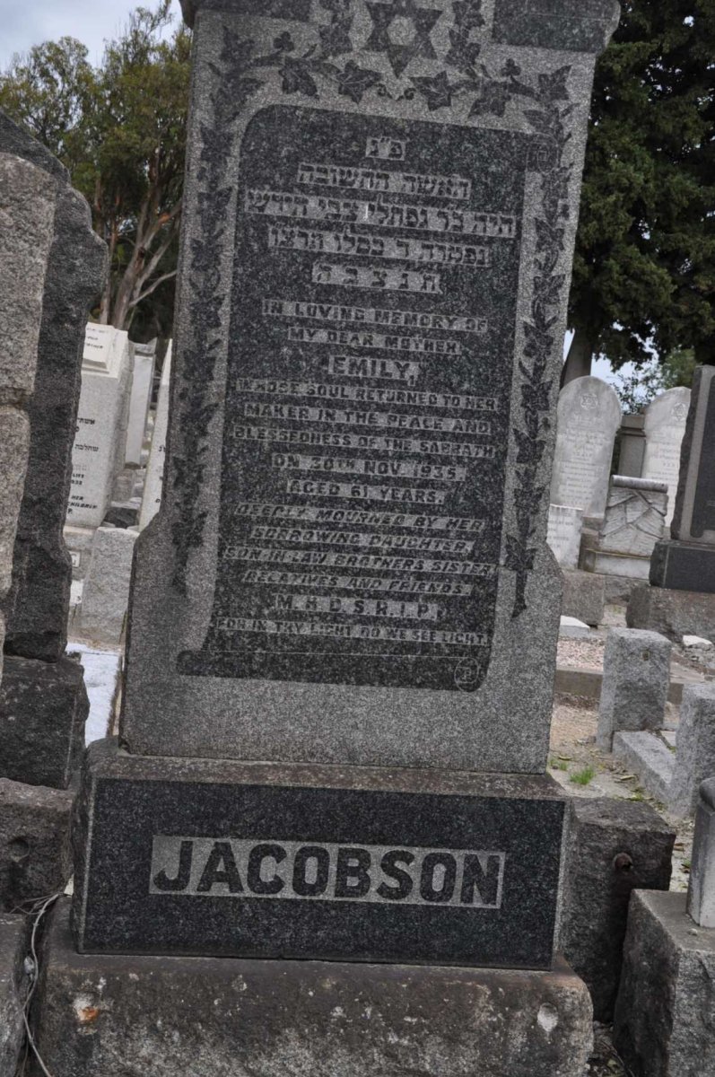 JACOBSON Emily -1935