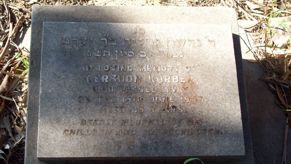 KORBER Gershon  -1943 