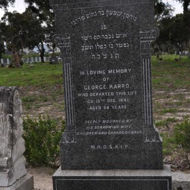 KARRO George -1941