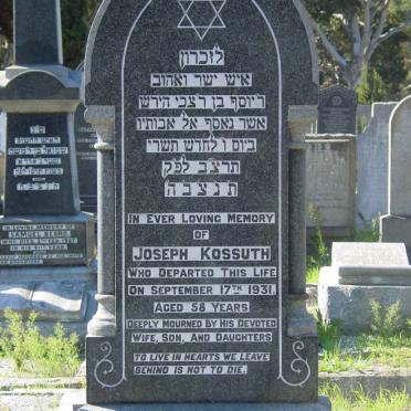 KOSSUTH Joseph -1931
