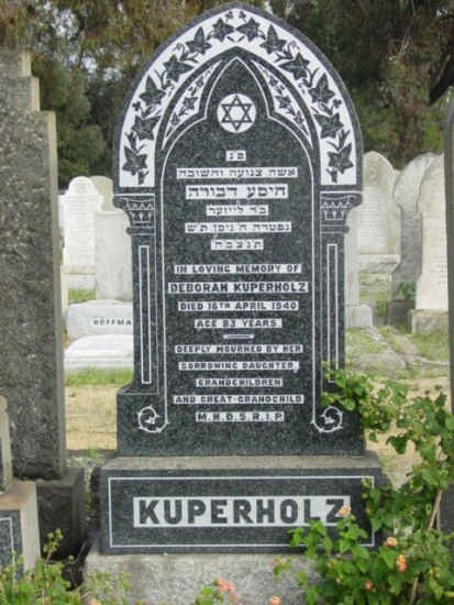 KUPERHOLZ Deborah -1940