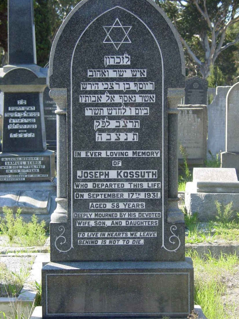KOSSUTH Joseph -1931