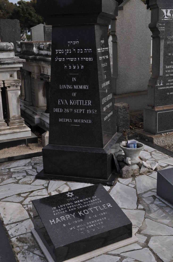 KOTTLER Eva -1952 :: KOTTLER Harry 1906-1991