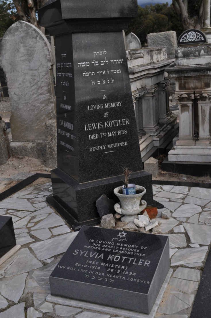 KOTTLER Lewis -1938 :: KOTTLER Sylvia nee MAISTER 1914-1994